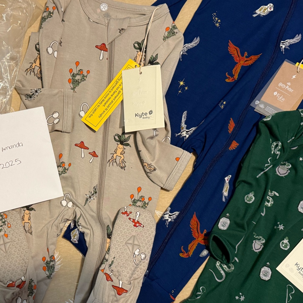 Zippered Footie in Herbology (Harry Potter collab)